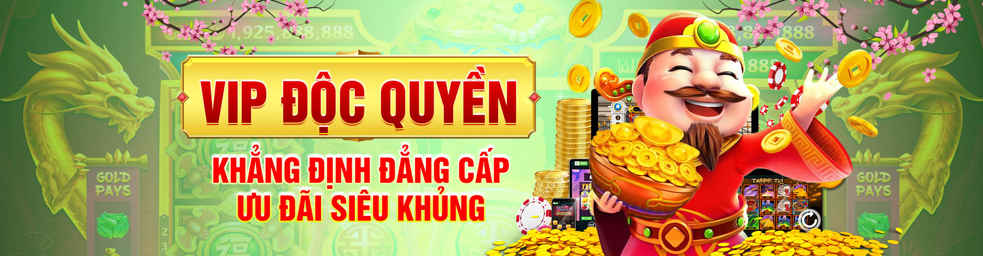 Banner chương trình VIP ĐỘC QUYỀN tại NOHU