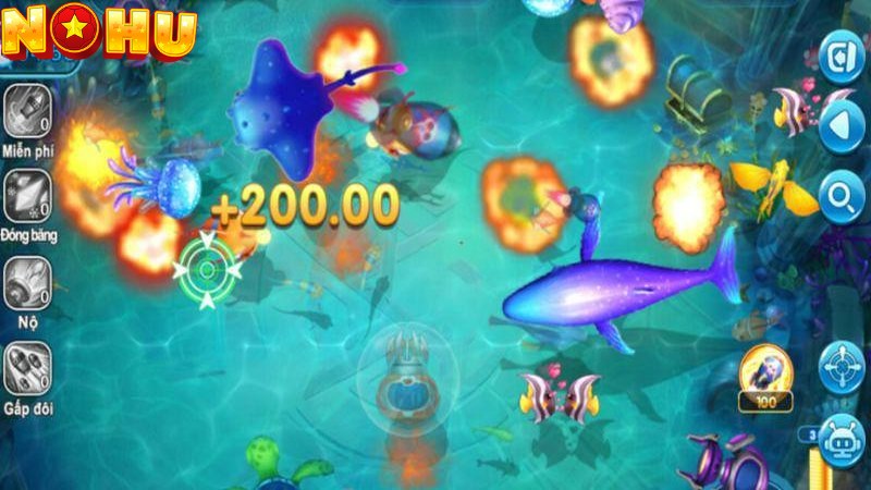 Nhiệm vụ người chơi là sử dụng súng bắn các loài cá