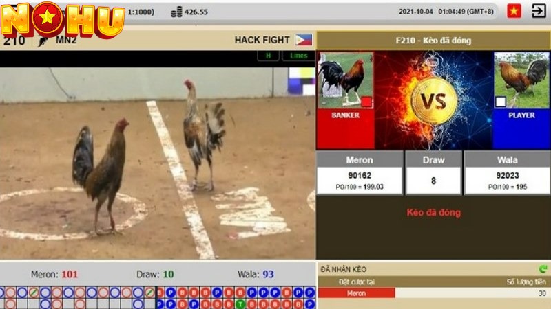 Các live đá gà bắt mắt thu hút đông đảo thành viên tham gia