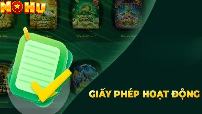 No hu được cơ quan thẩm quyền cấp phép hoạt động